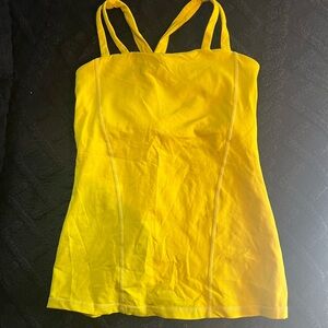 lululemon athletica Yellow Camisole Top